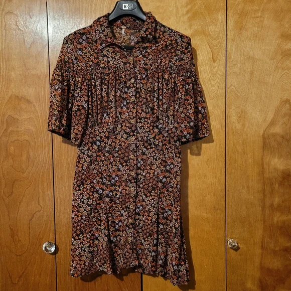 Free People Bonnie Mini Dress Sz Medium - Picture 12 of 16